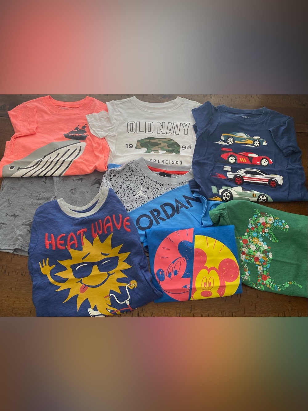 •GUC•Toddler Boy 4T Summer Clothing Bundle
